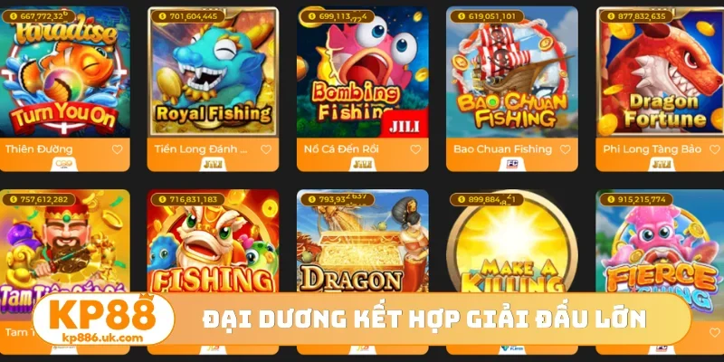 Đại dương kết hợp giải đấu lớn