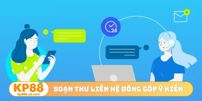 Soạn thư liên hệ đóng góp ý kiến